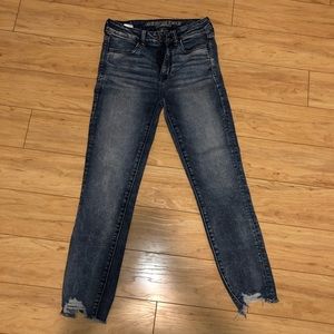 👖American Eagle Hi-Rise jegging crop👖